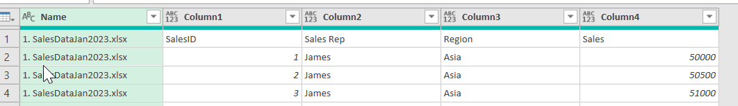 Dynamically renaming columns in Power Query – Everything BI