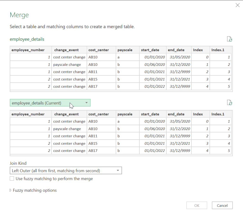 Reproducing the SQL LAG function in Power Query in order to determine ...